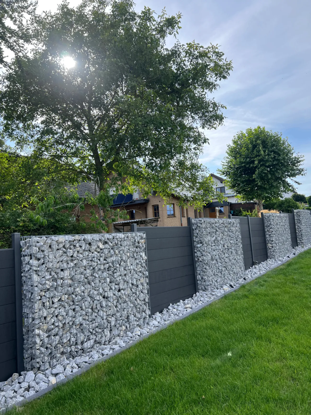 Zaun- und Gabionenbau – Referenzprojekt in Diez